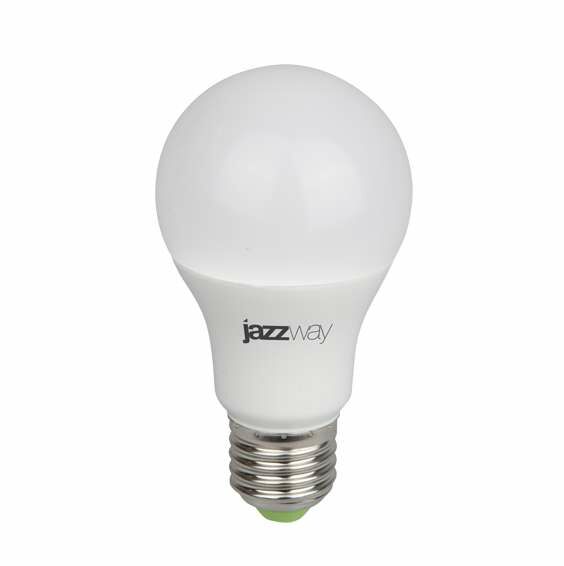 Jazzway лампа св/д для растений A60 E27 9W 10мкм/с матовая IP20 60x112 ФИТО, 5002395, F000234